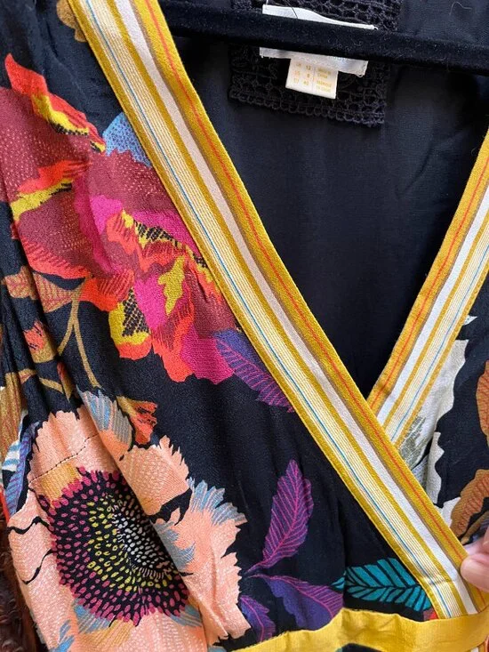 Anthropologie Maeve Botanica Dress, Size 8 - Picture 10 of 12